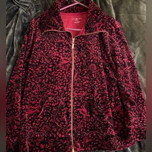 Karen Scott Sport zip-up jacket